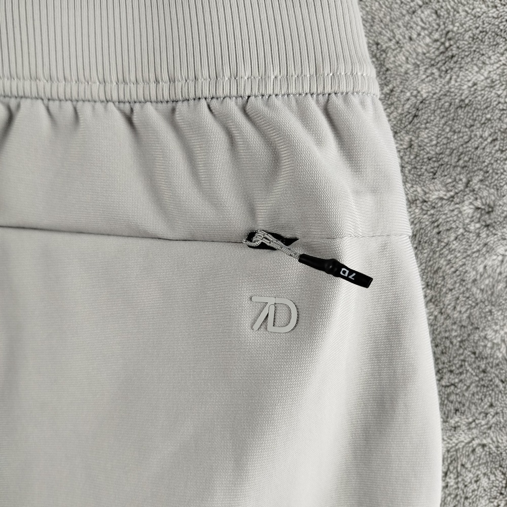 7 Diamonds Infinity Light Grey Jogger Pants Mens XL Performance Stretch Athletic - Picture 7 of 12